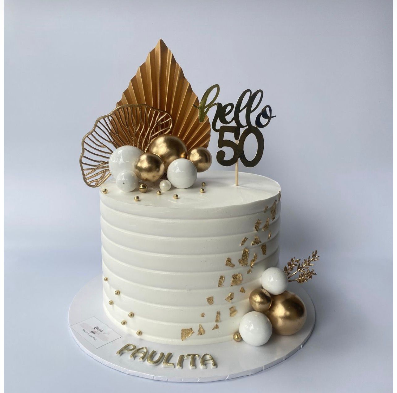Elegant Adult Celebration Cake π