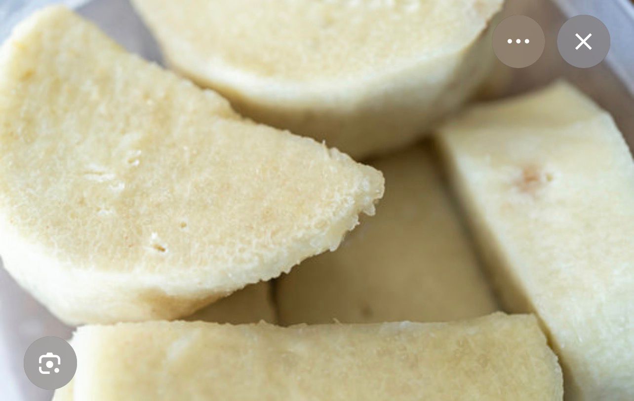 Plain Boiled Yam