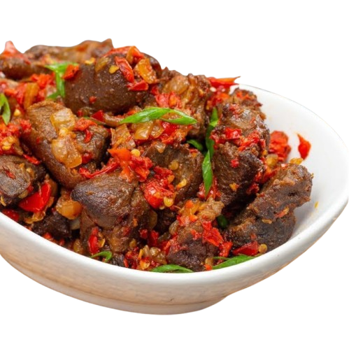 Peppered Goat Meat