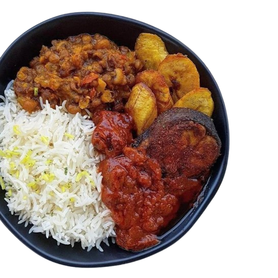 Rice Beans Stew Combo