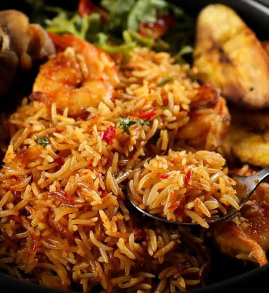 Coconut Rice with Shrimps