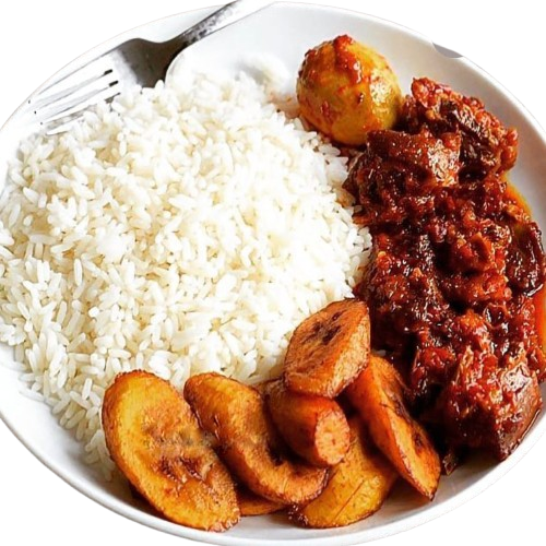 White Rice & Stew